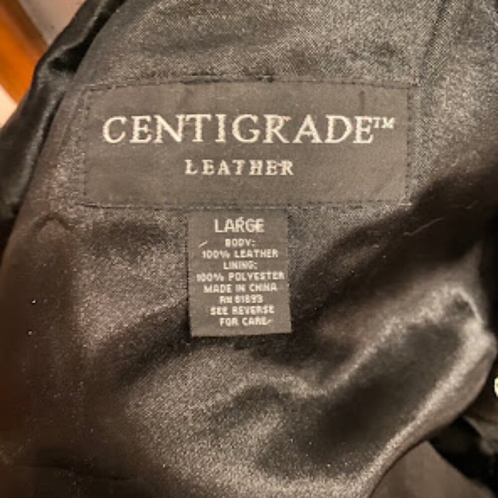 Black Leather Jacket - Picture 2 of 6